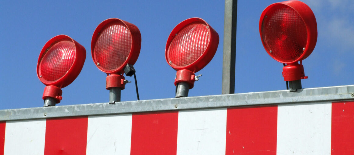 Sperrung der Straße "Am Fuldaberg"