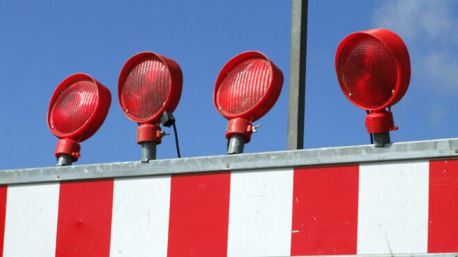 Sperrung der Straße "Am Fuldaberg"