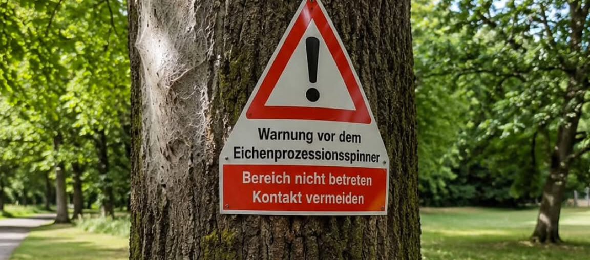 Aktuelle Information zum Eichenprozessionsspinner in Guxhagen