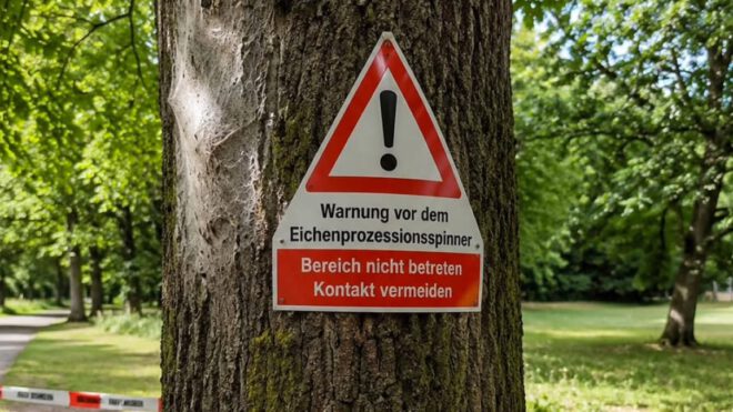 Aktuelle Information zum Eichenprozessionsspinner in Guxhagen