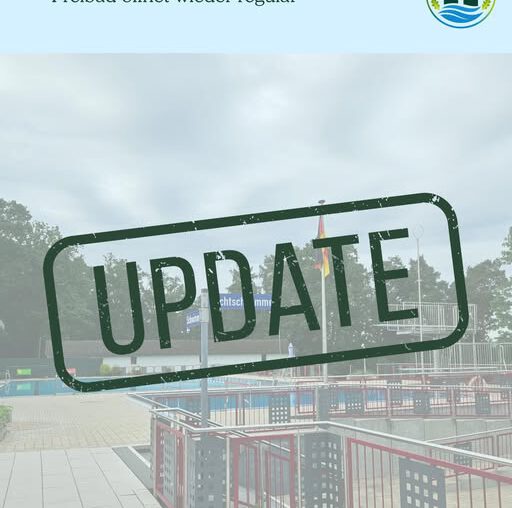 Freibad Guxhagen öffnet nach Überprüfung der Chlorgasanlage wieder regulär